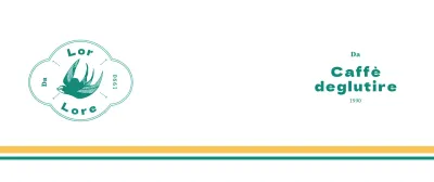 Tazza da caffè con logo vintage turchese