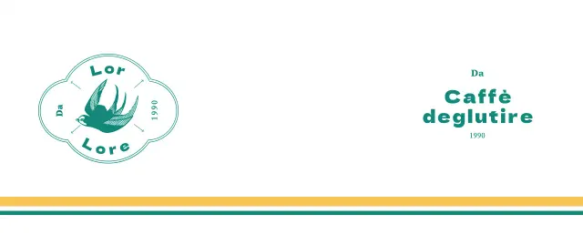 Tazza da caffè con logo vintage turchese