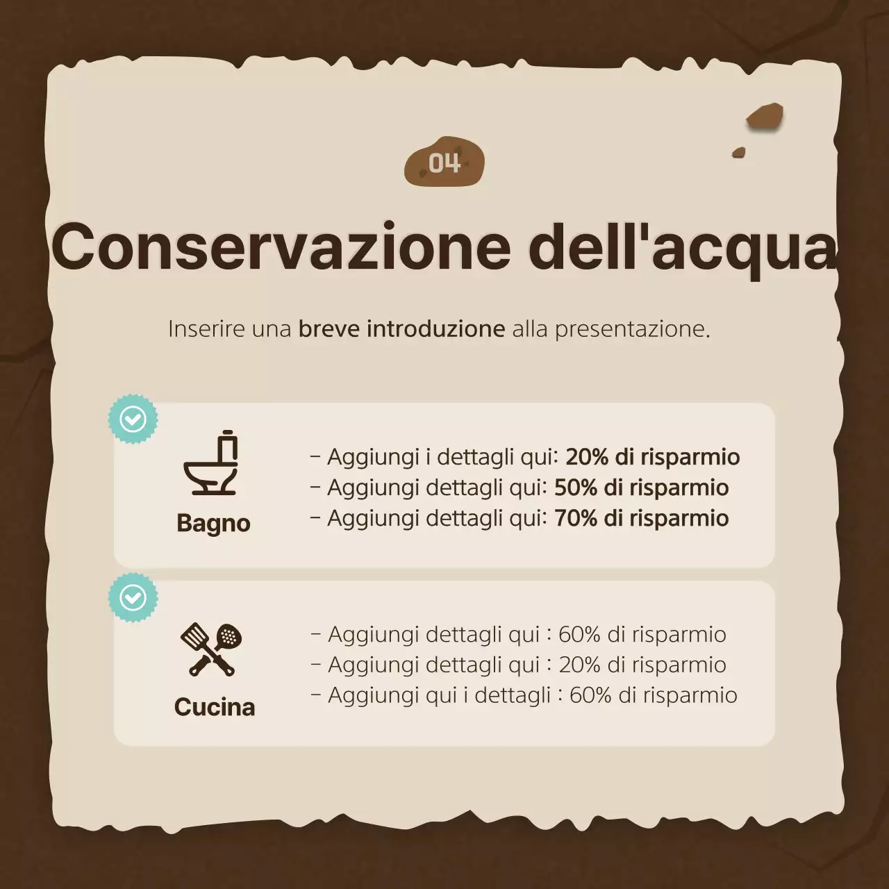 Siccità e conservazione dell'acqua nel concetto di terra screpolata marrone