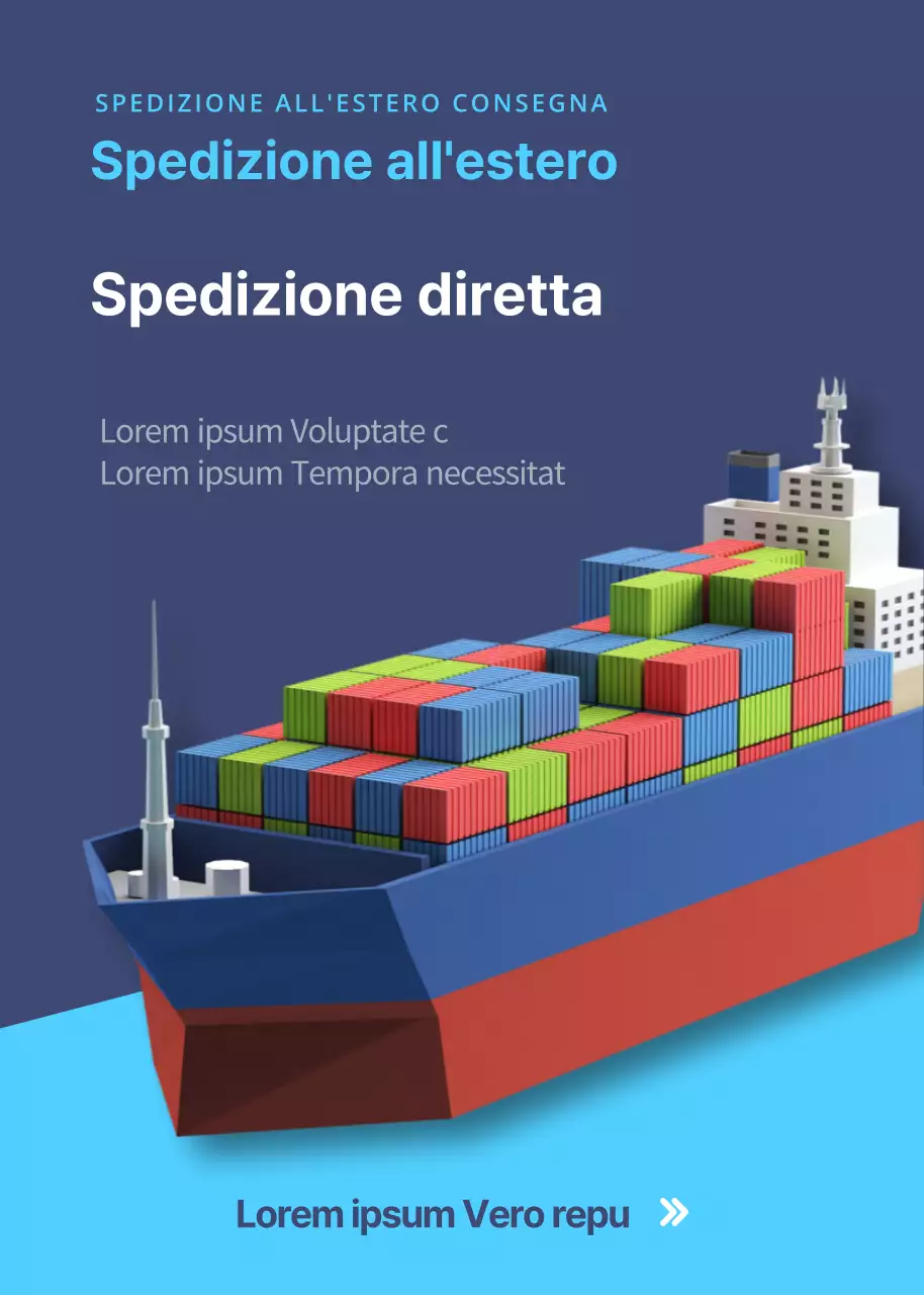 Spedizione internazionale