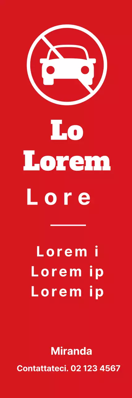 190806_Striscione di divieto di sosta