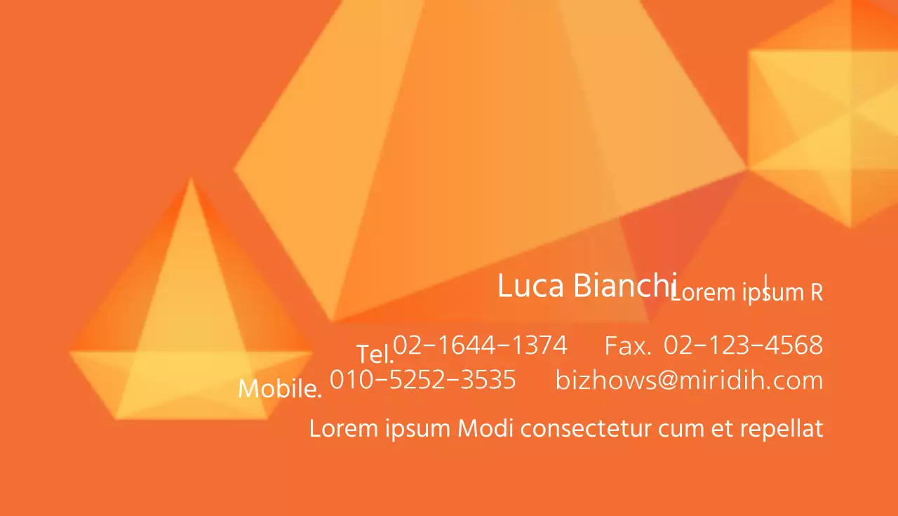 Biglietti da visita per i media