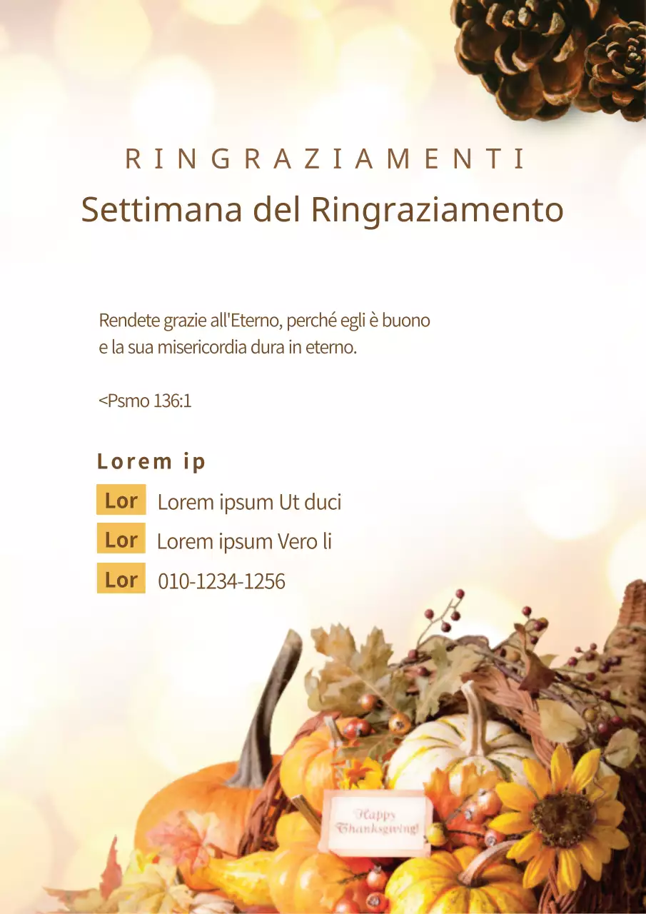 Settimana del Ringraziamento