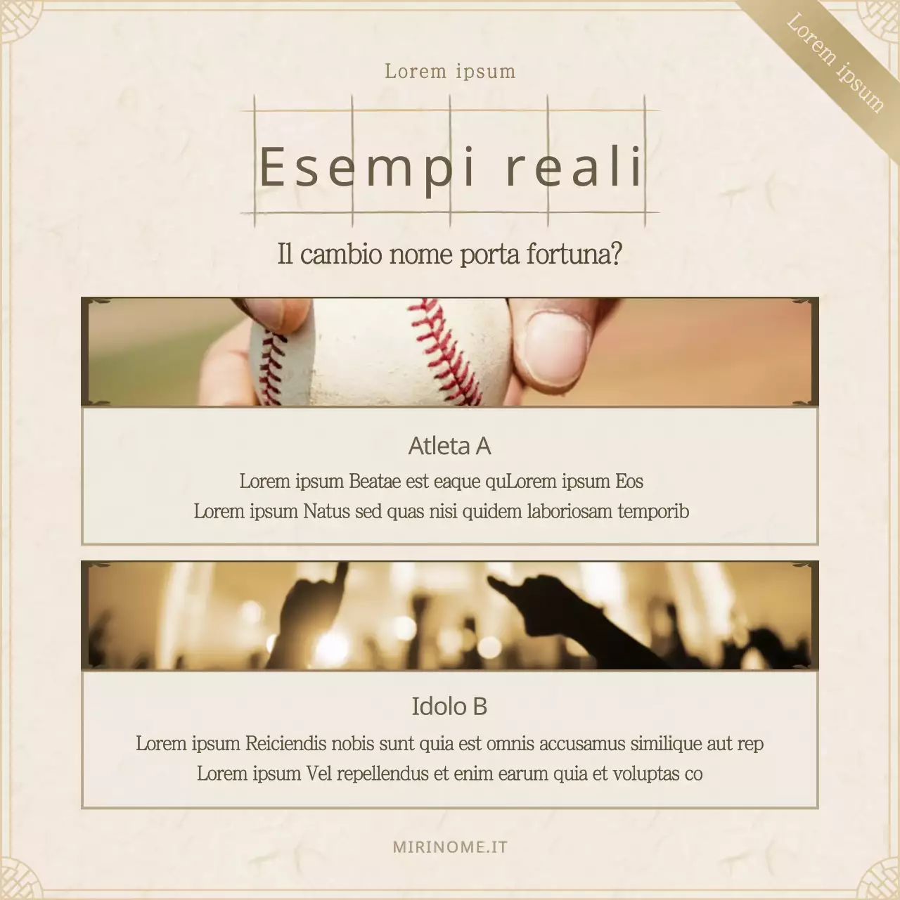 Una storia di statementology professionale nera e marrone