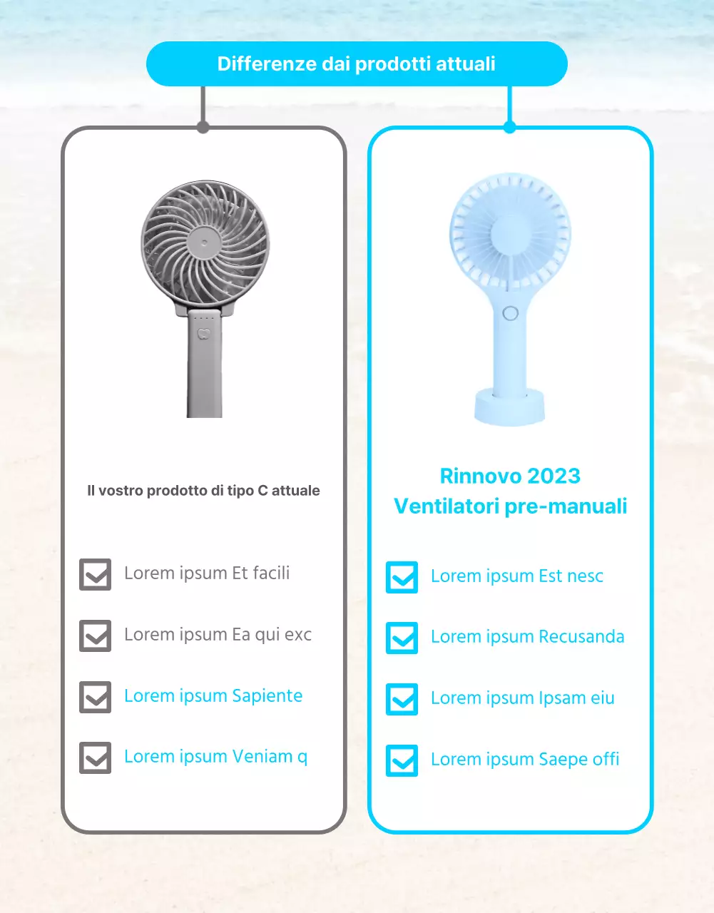 Come utilizzare il mini ventilatore estivo cool blue