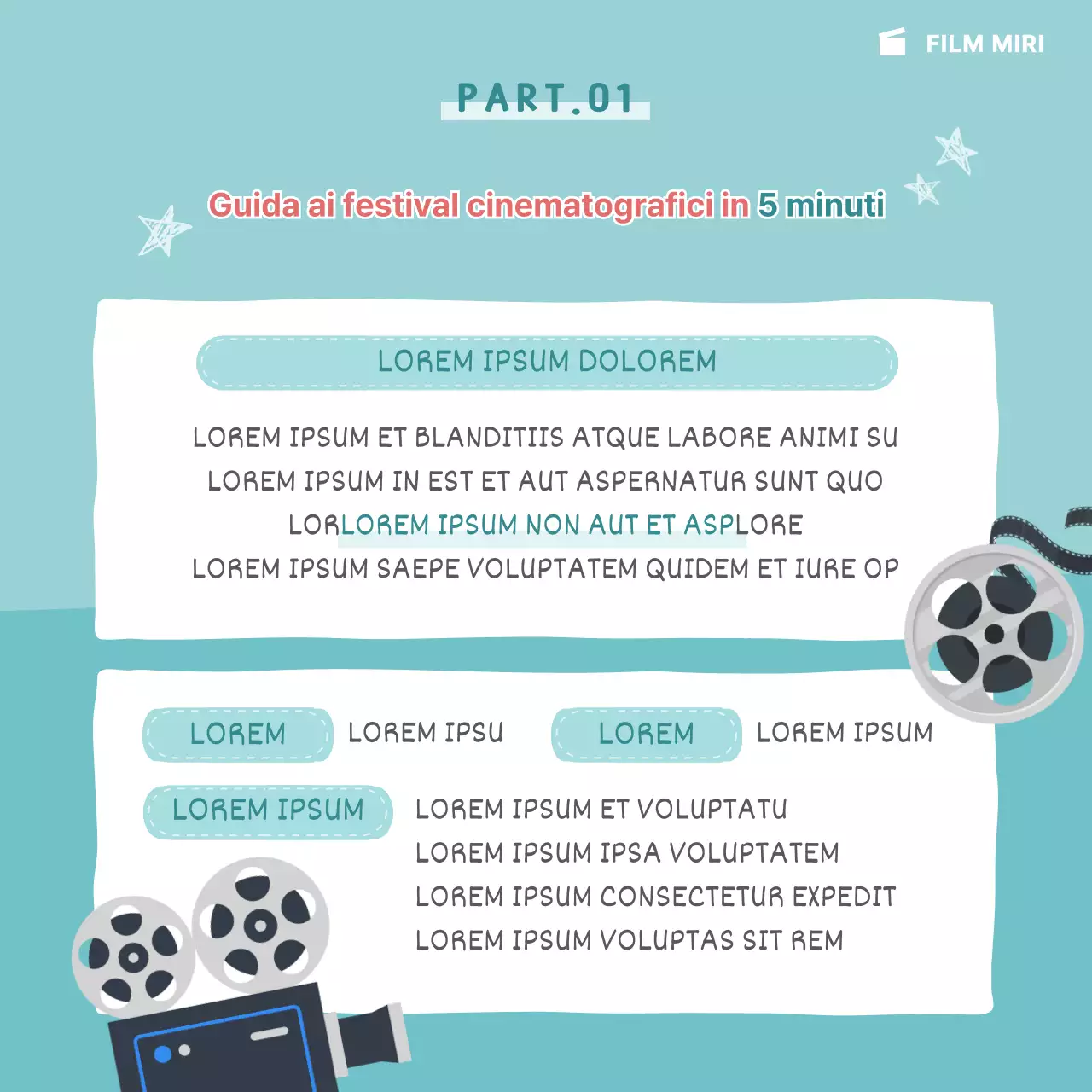 Scheda del festival del cinema alla mentaNews