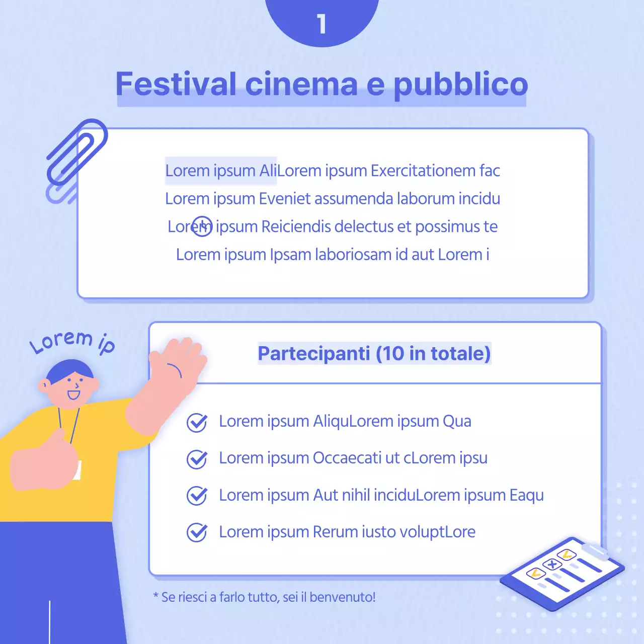 BlueYellowPoint Illustration Film Festival Scheda sostenitoreNews