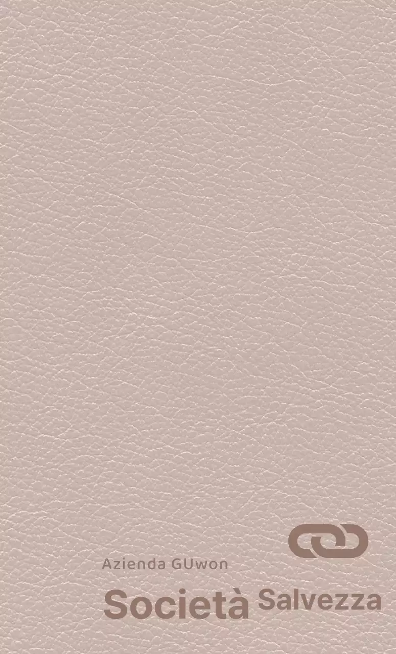 Copertina del diario con logo aziendale