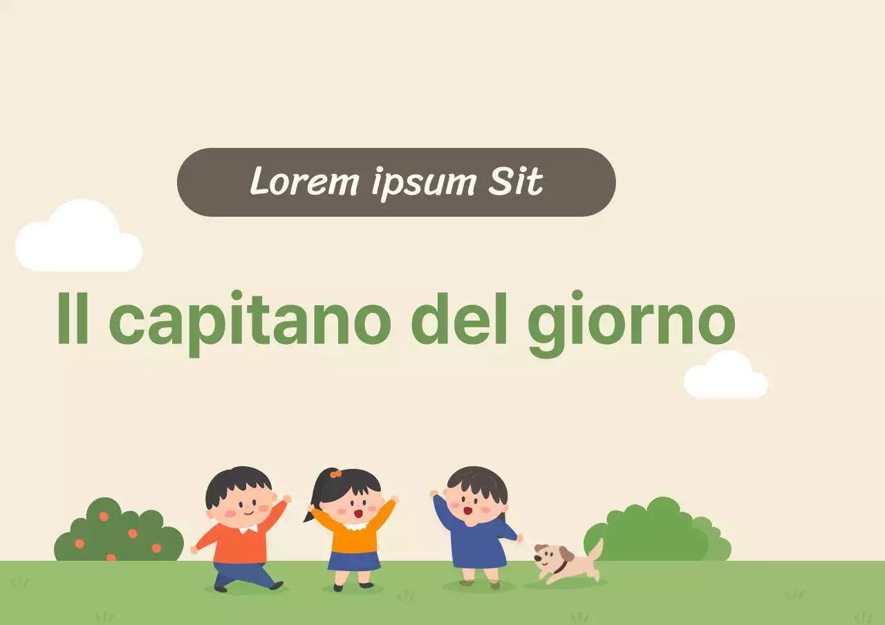 Stili di illustrazione colorati e simpatici per i testi guidati e le decorazioni per la lavagna per le lezioni di oggi