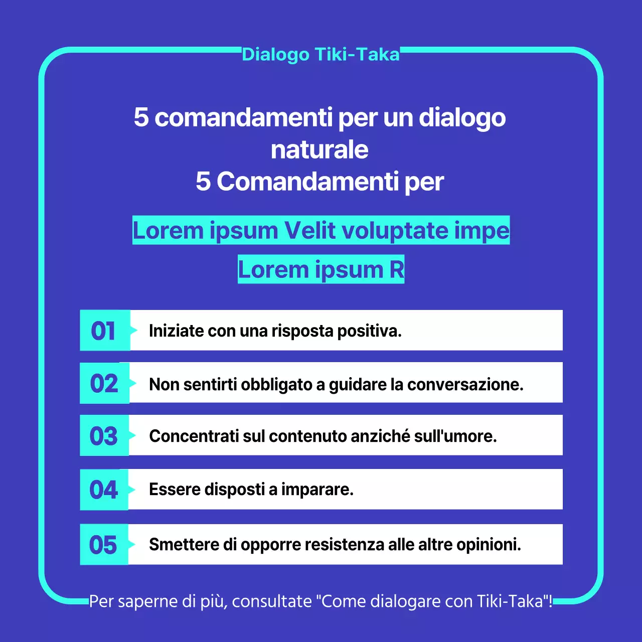 Promuovere il lancio di una semplice menta e di un libro blu