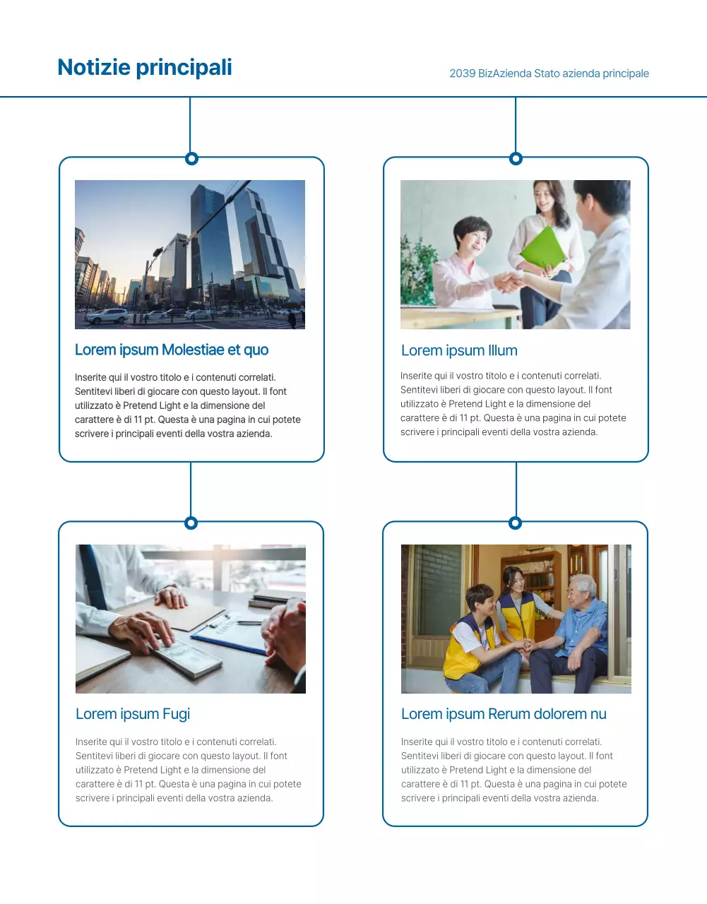 Turquoise Clean OnlineRivista d'affariCultura aziendaleWebzine Newsletter aziendaleNews Business