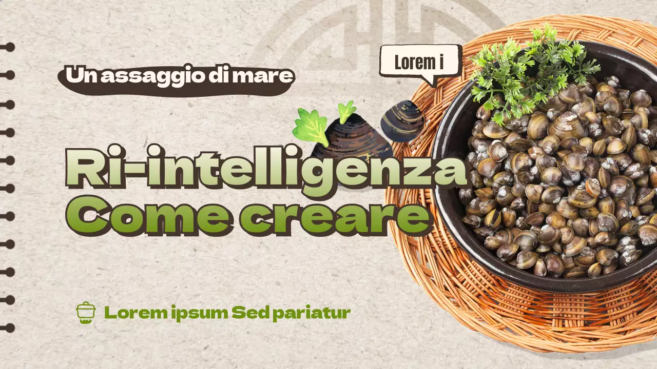 Carta Hanji marrone Ricetta vecchio stile Miniatura