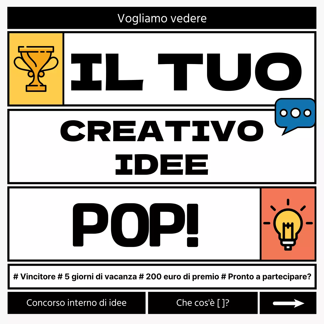 Concorso interno per il concetto di telaio Black Point