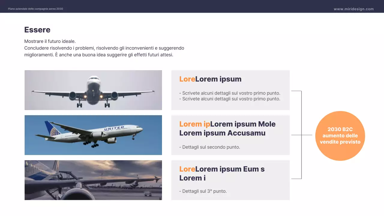 Modello commerciale per l'aviazione a tema città vecchia