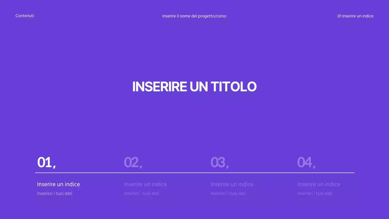 Presentazioni circolari