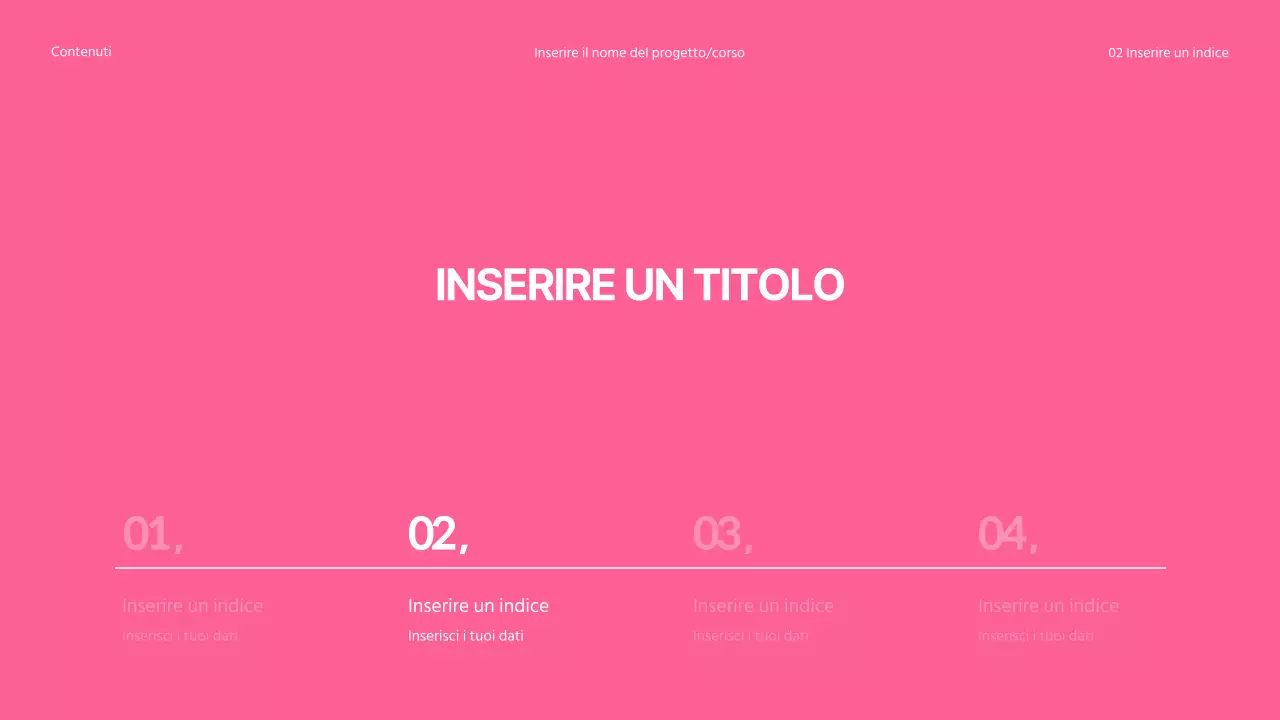 Presentazioni circolari