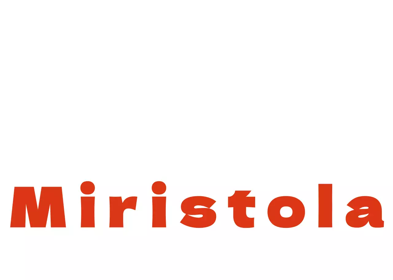 Logo del personaggio di un caffè retrò in rosso-arancio