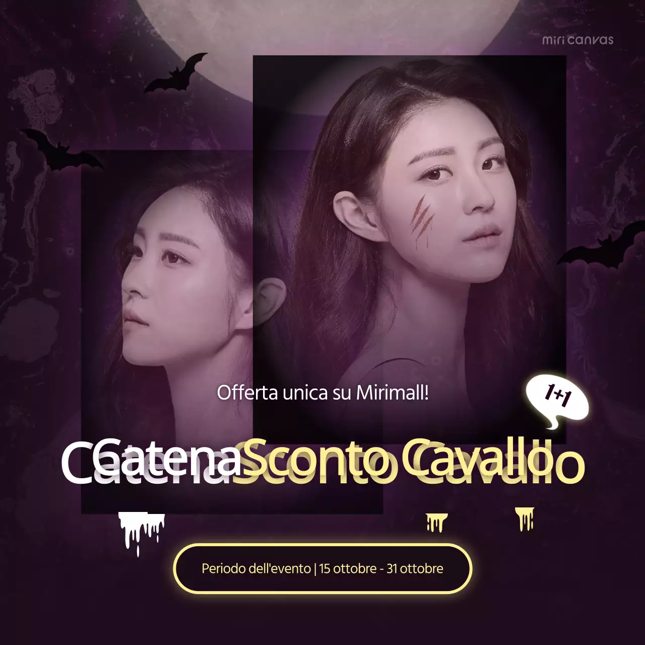 Sentimento oscuro Horror Thriller Evento di Halloween