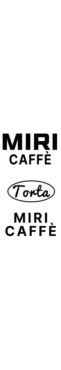 Semplice emblema logo stile caffè dessert in rosso