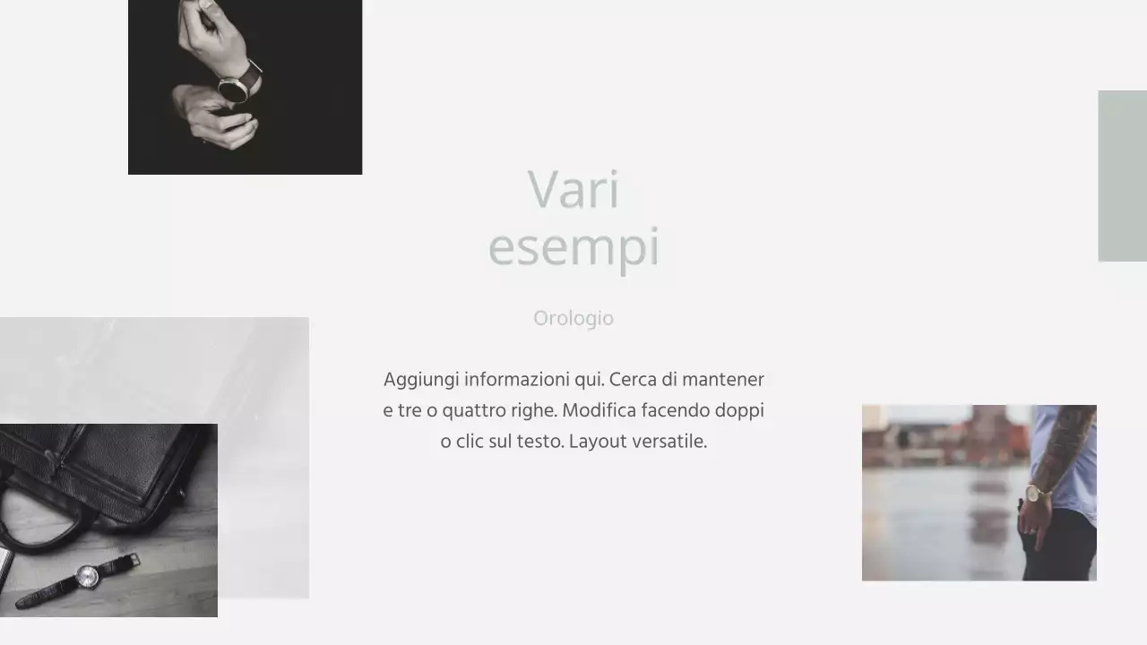 Design per presentazioni scolastiche