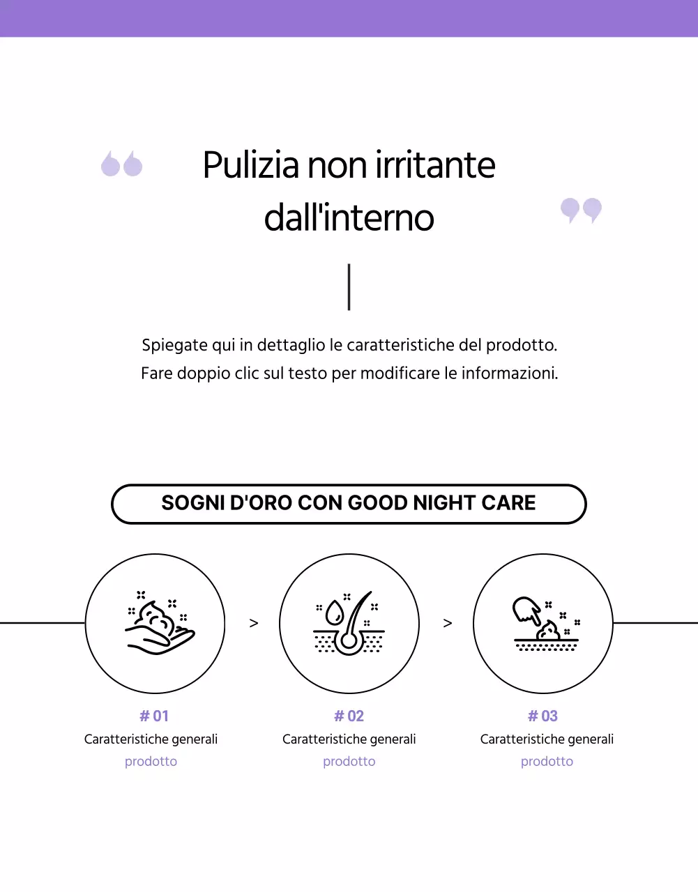 Crema detergente Goodnight Care