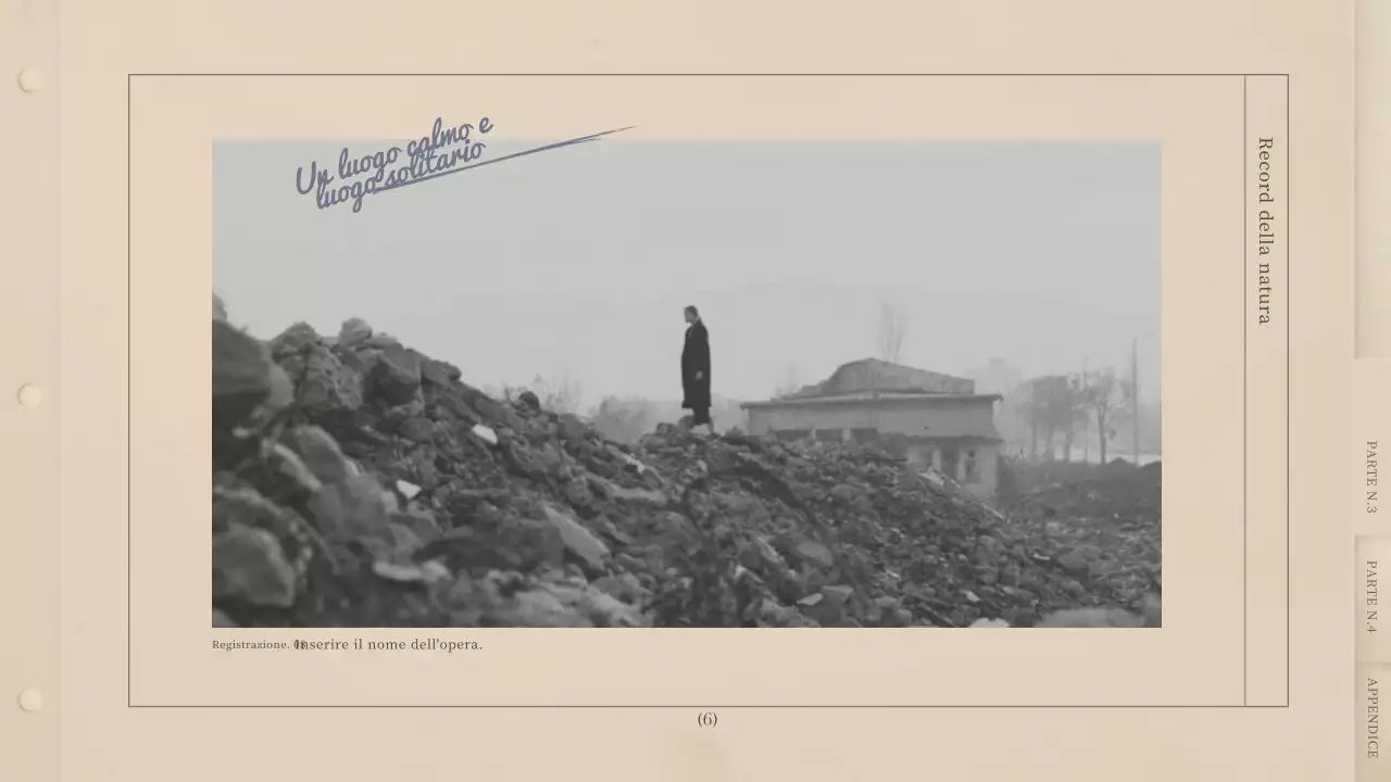 Un fotolibro beige di ispirazione vintage.