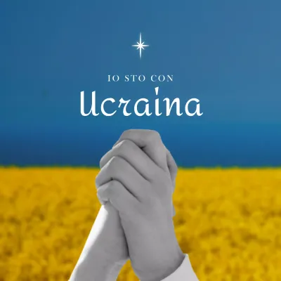 Le origini dello sfondo della foto contro la guerra in Ucraina