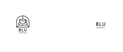 Tazza da caffè bianca con logo semplice