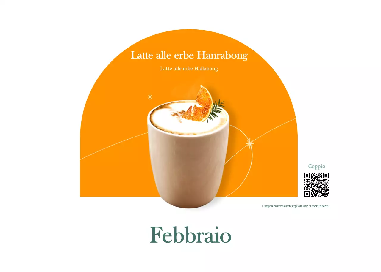 Calendario dei bar con i consigli per le bevande del mese