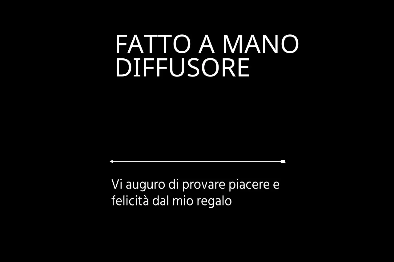 DIFFUSORE ARTIGIANALE