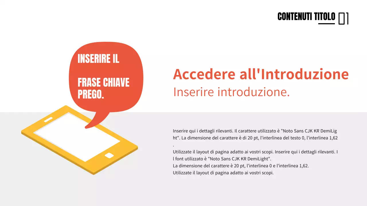 Presentazioni per le scuole