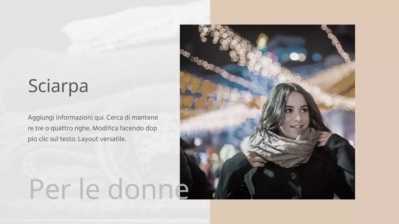 Design per presentazioni scolastiche