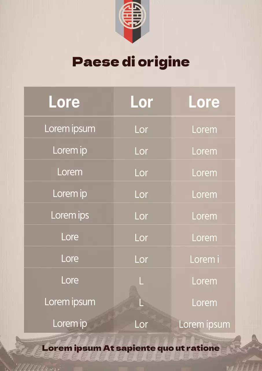 La foto di Brown evidenzia le origini tradizionali del ristorante