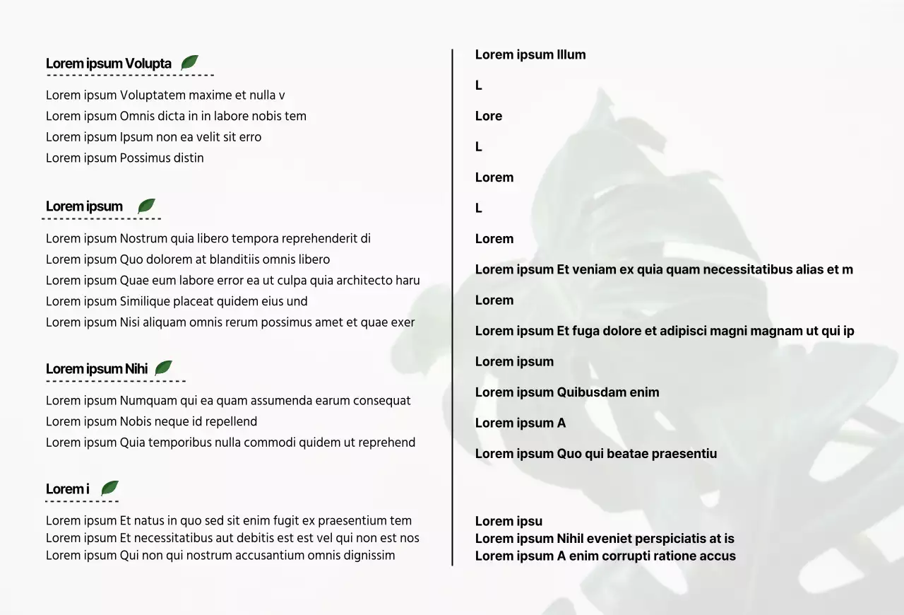 concetto botanico interiorshopping mallexchange cartolina postale