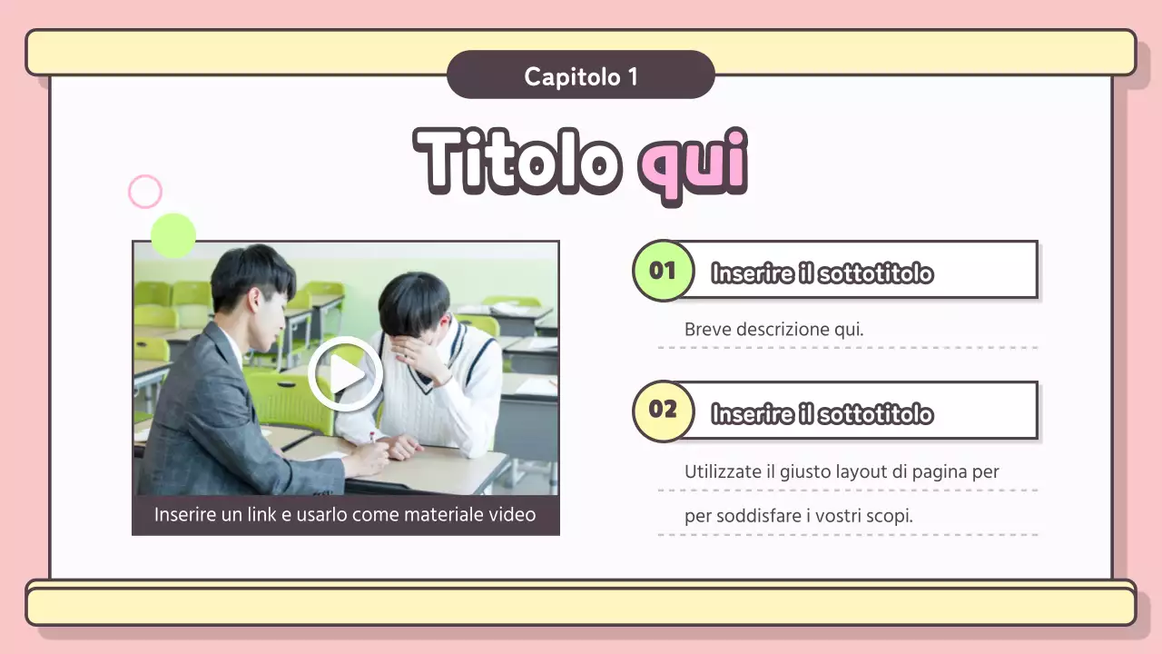 Presentazione PPT per corsi di prevenzione della violenza nelle scuole