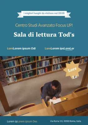 Sala di lettura Tod's