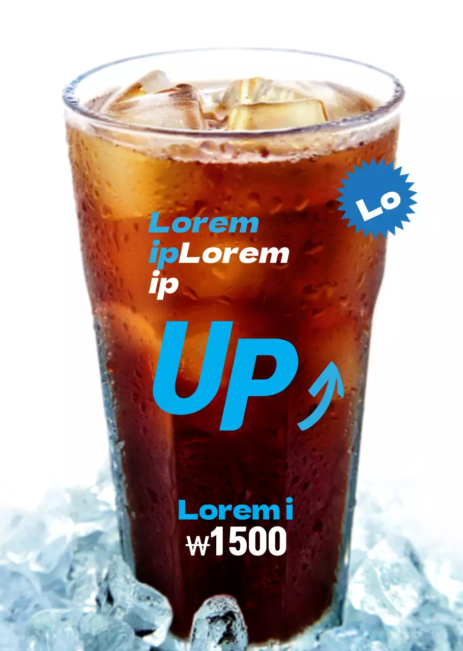 Dimensionamento con un titolo semplice e un'enfasi sul caffè