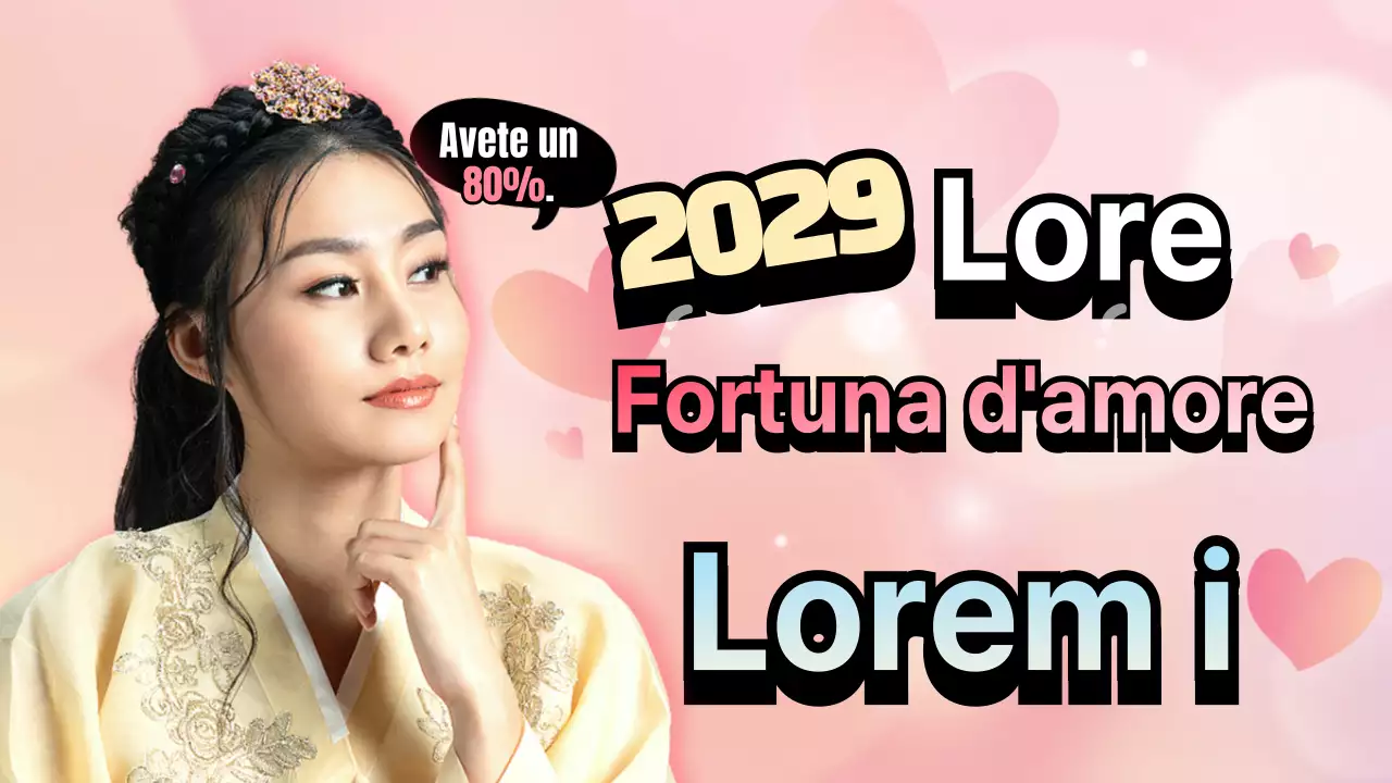 Concetto di oroscopo dell'amore rosa e azzurro