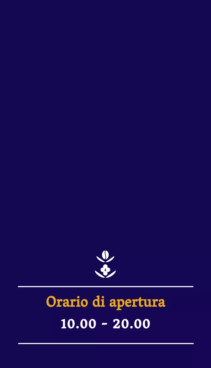 Design di classe per un caffè con logo a forma di fagiolo bianco e giallo