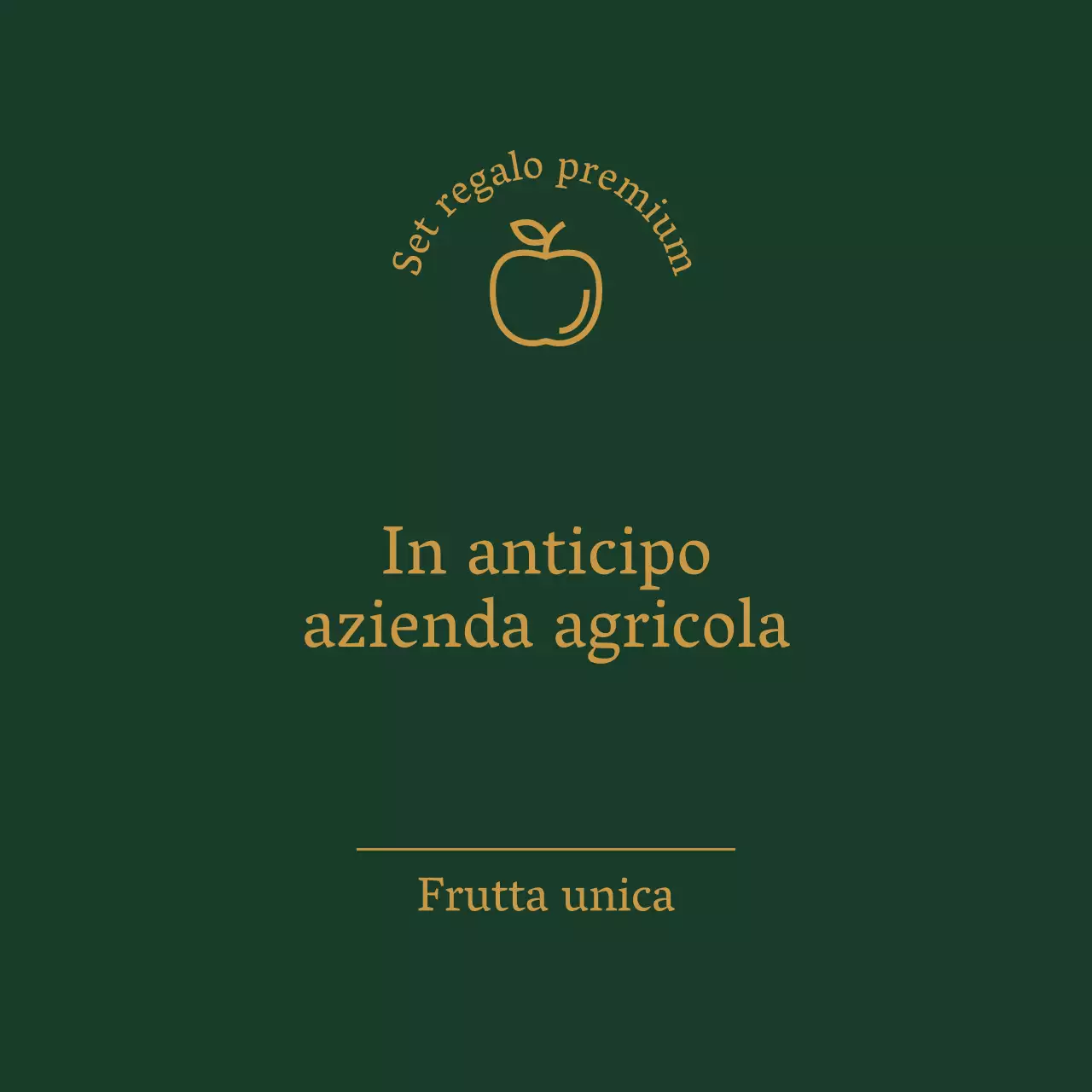 Adesivo semplice verde intenso