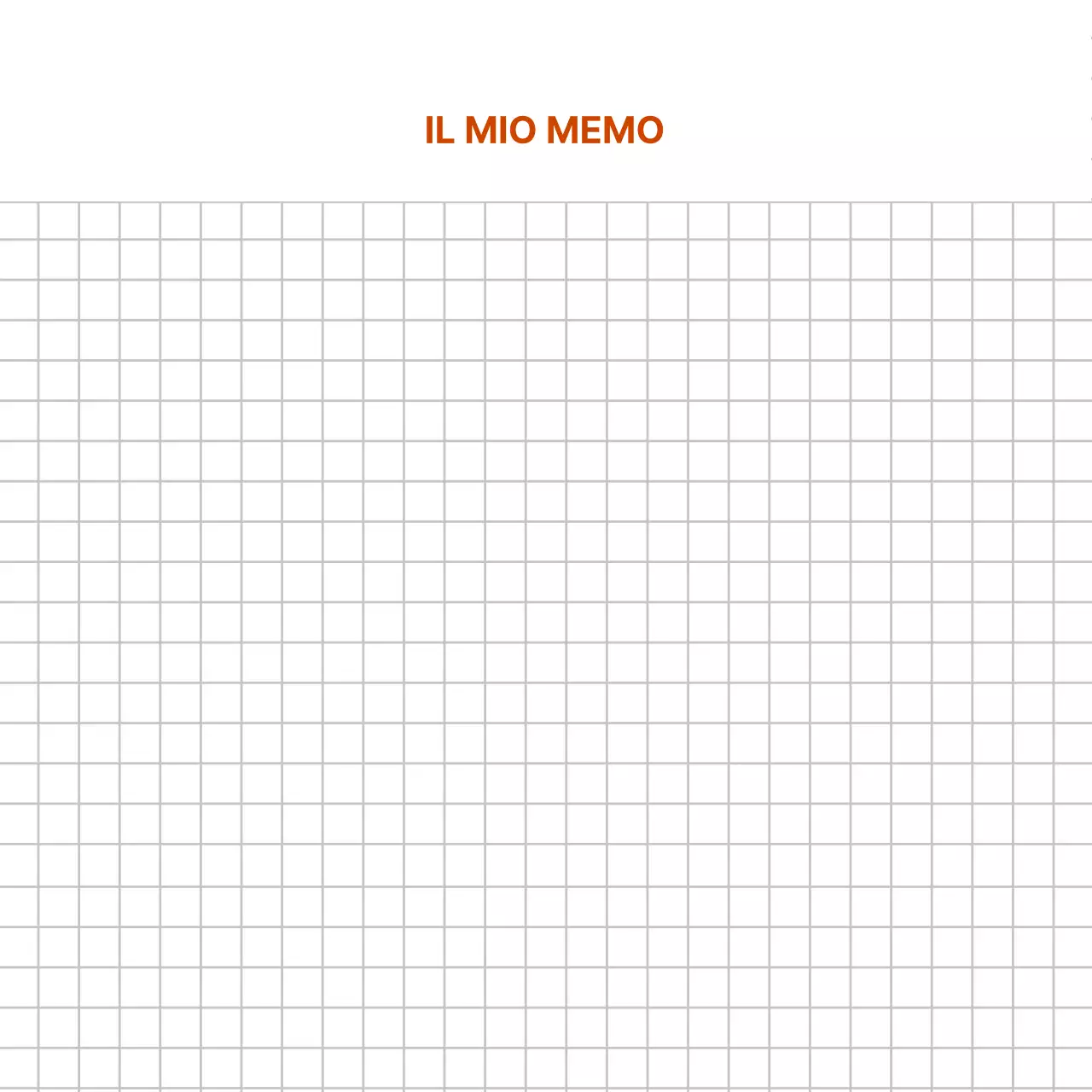 Linea bianca note semplici