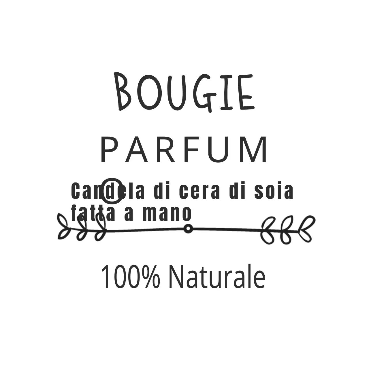 CANDELA DI CERA DI SOIA