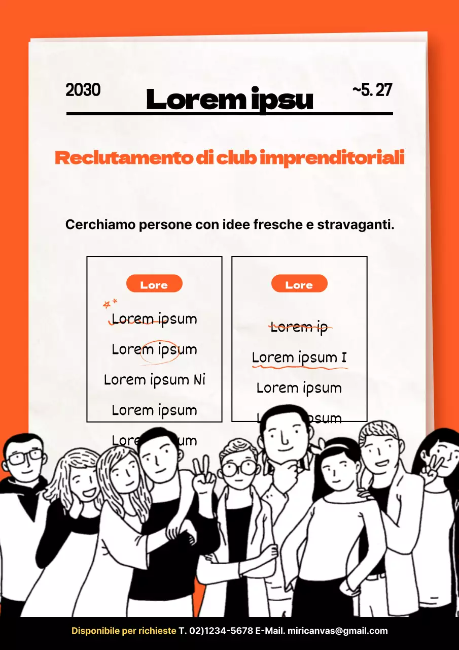 Reclutamento di club imprenditoriali