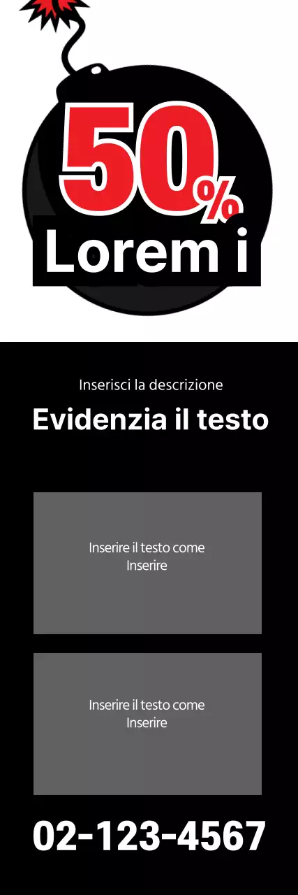 Vendita di bombe_Banner in miniatura