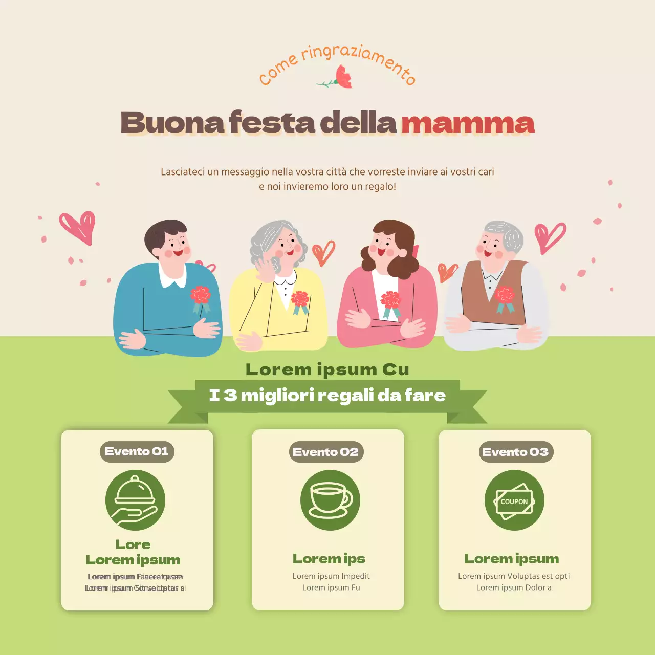Progettare per il Mese della Famiglia a maggio