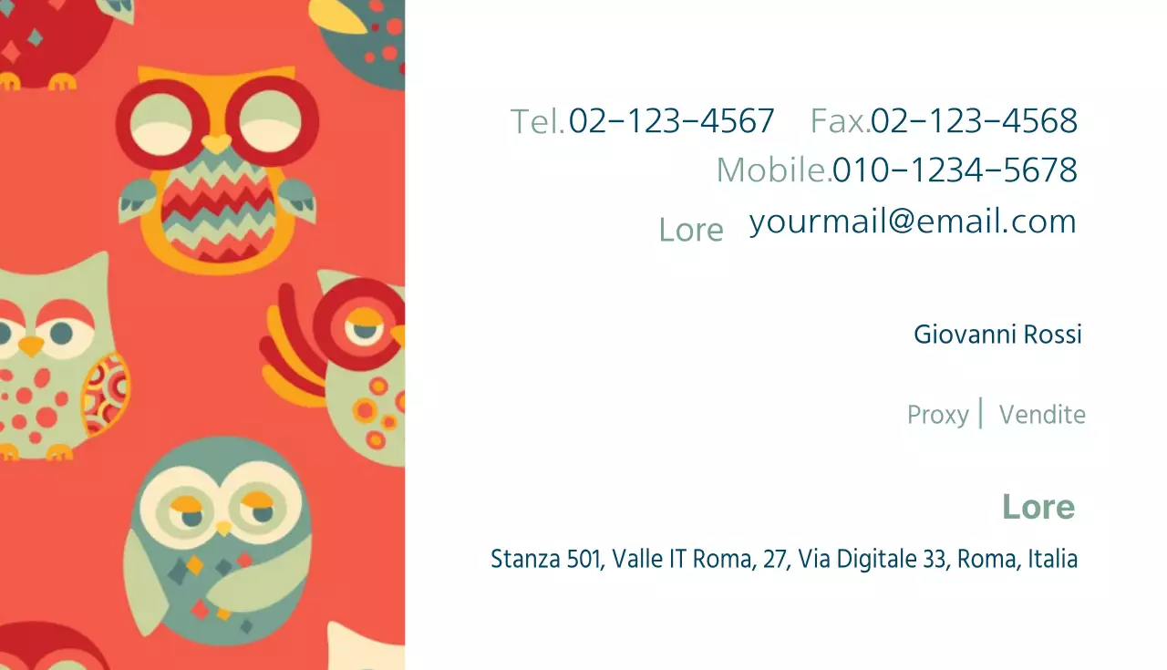 Gufo libero professionista