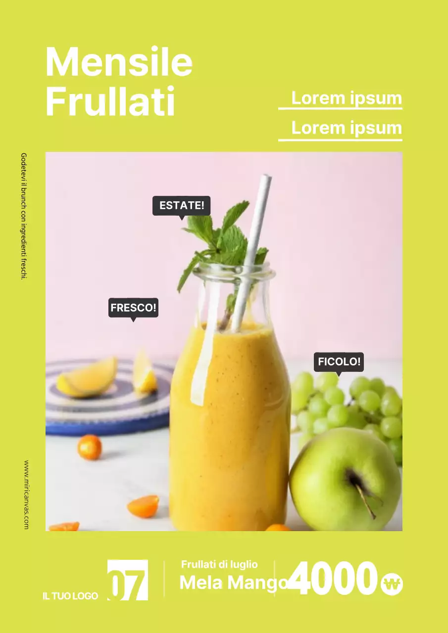 Frullati mensili