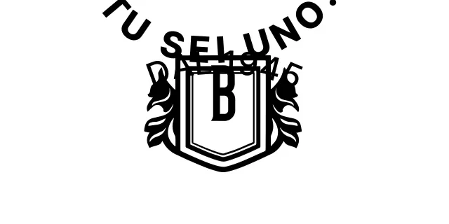 Una semplice promozione scolastica con il simbolo nero dell'università