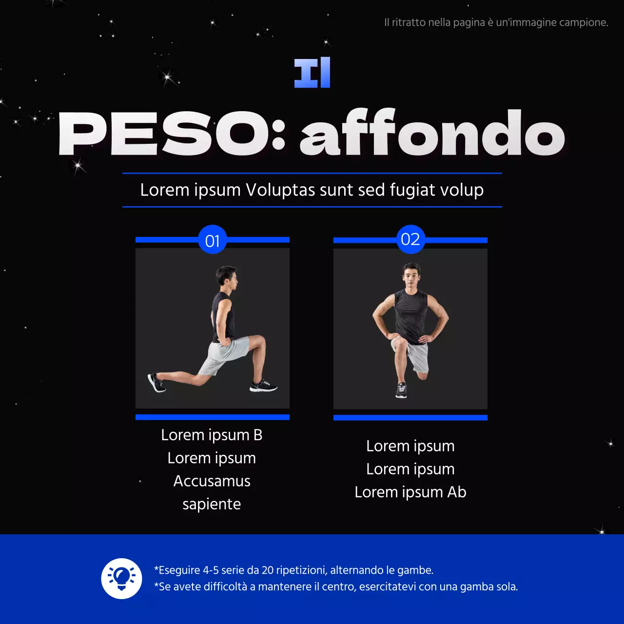 Nero e blu per una salute semplice Fitness News