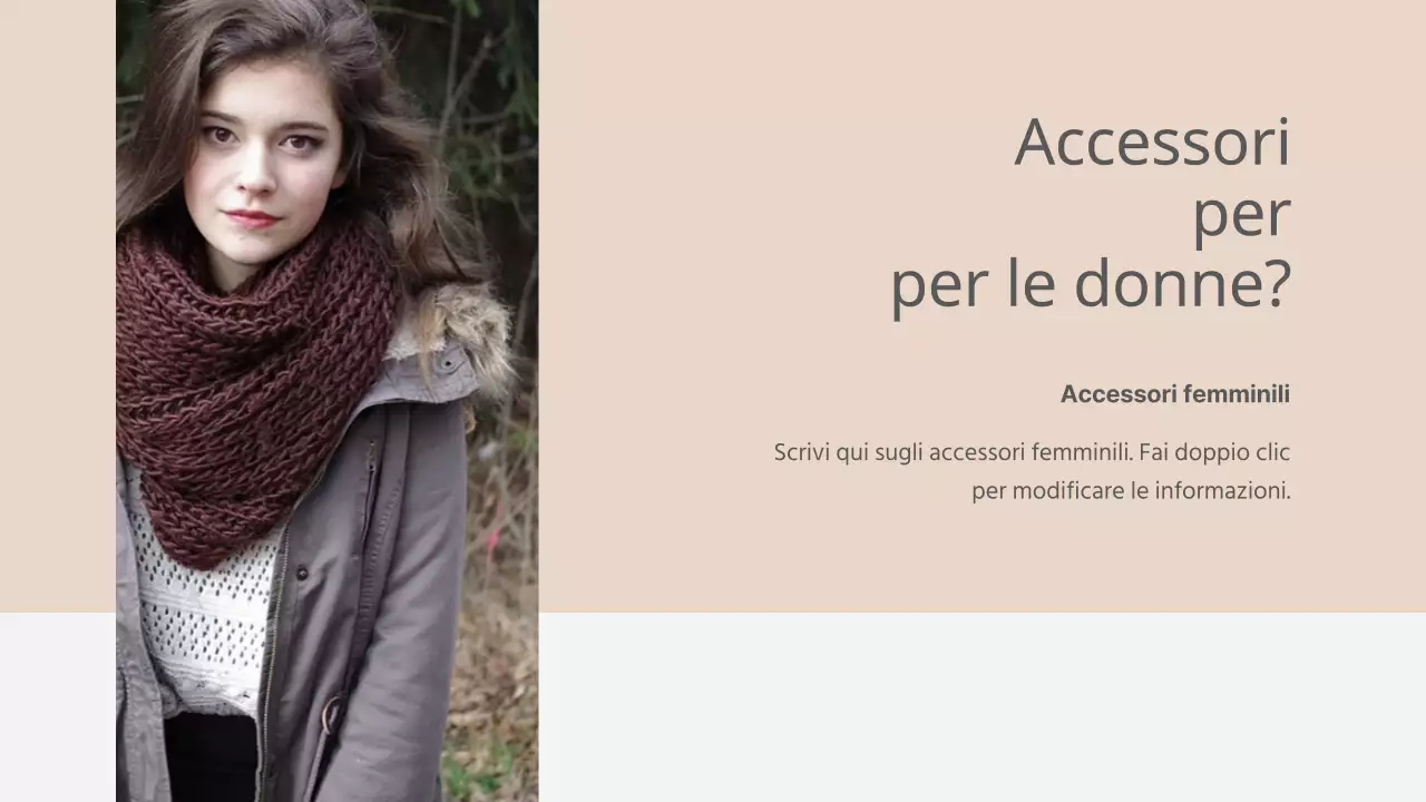 Design per presentazioni scolastiche